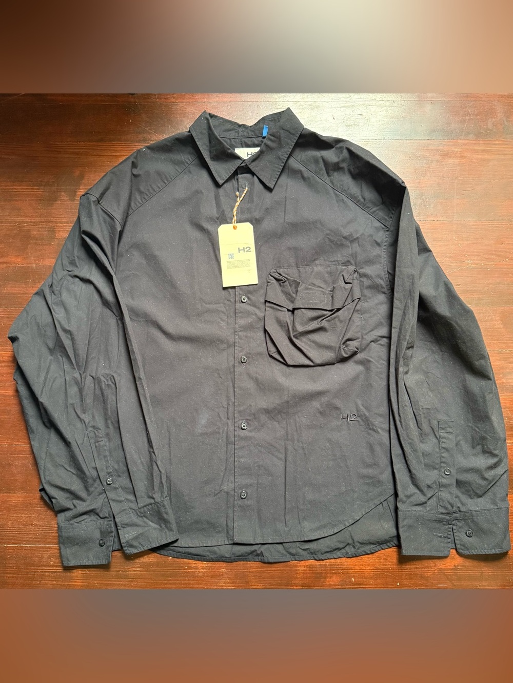 Herron Preston x H&M boxy button down